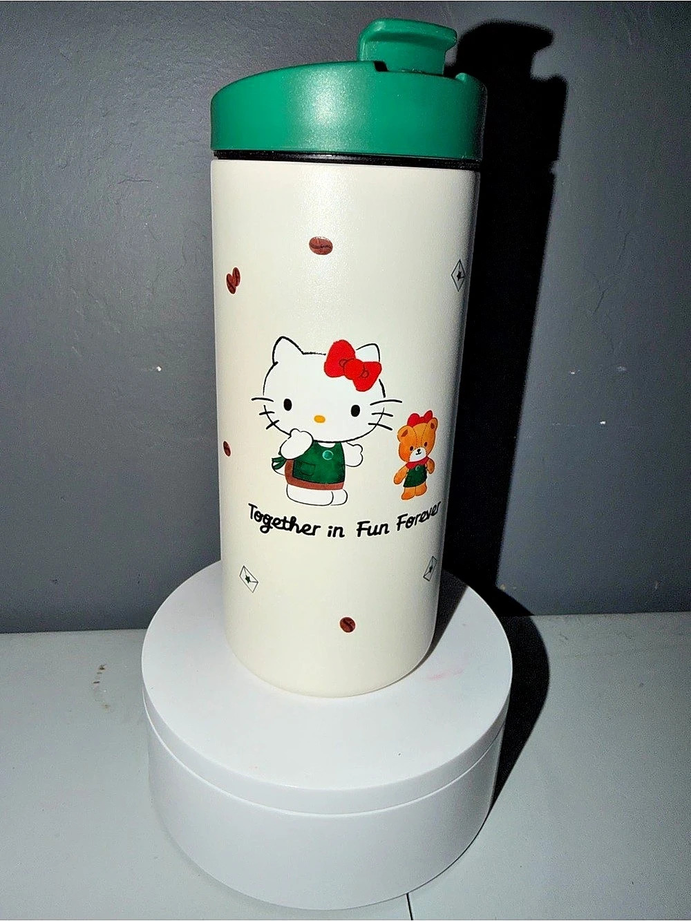 Starbucks x Hello Kitty Together in Fun Forever Stainless Steel Tumbler Tumb NWO